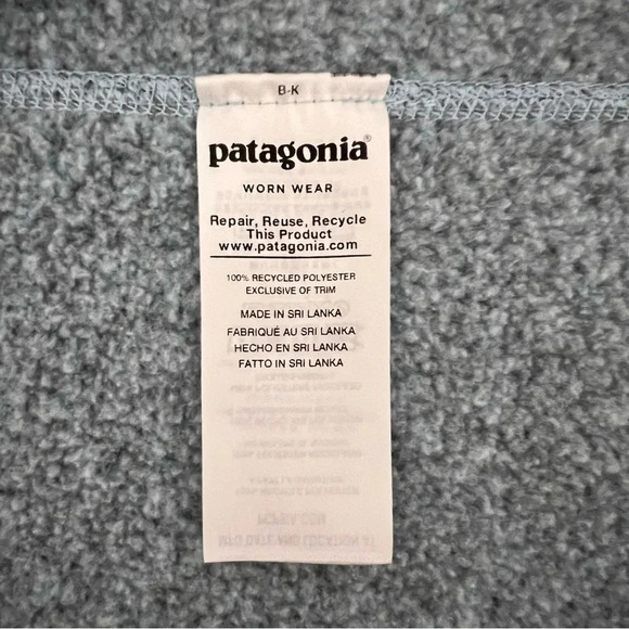 Patagonia Better Sweater 1/4 Zip Pullover Size Medium - Picture 7 of 10